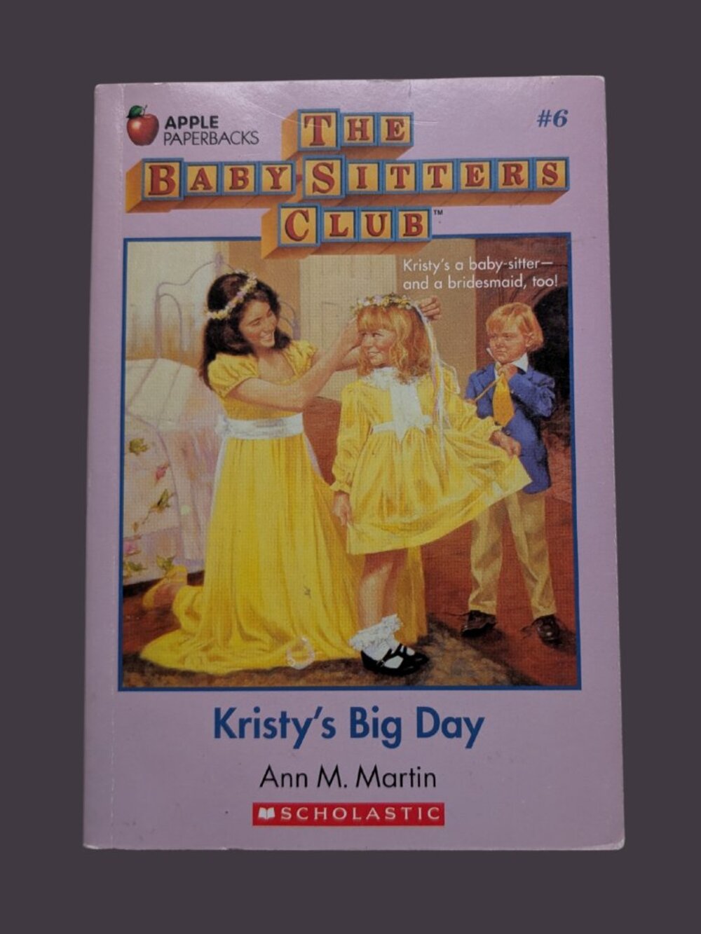 10/$25 Vintage Babysitters Club #6 Kristy's Big Day